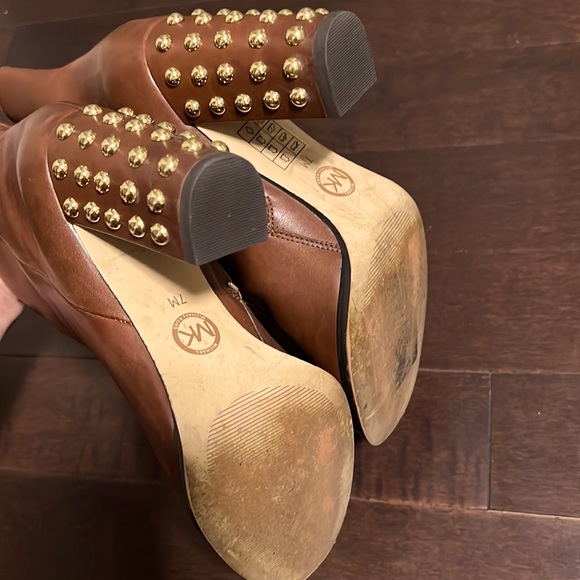 Michael Kors Leather Boots - Picture 8 of 8